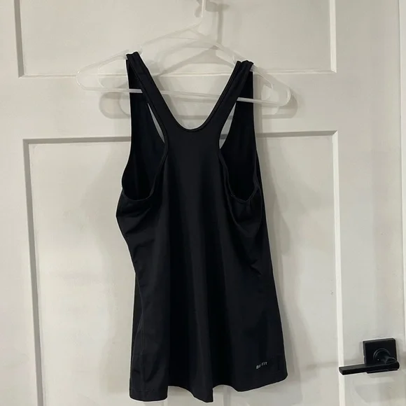 NIKE Black Tank Top, sz M - Picture 4 of 7